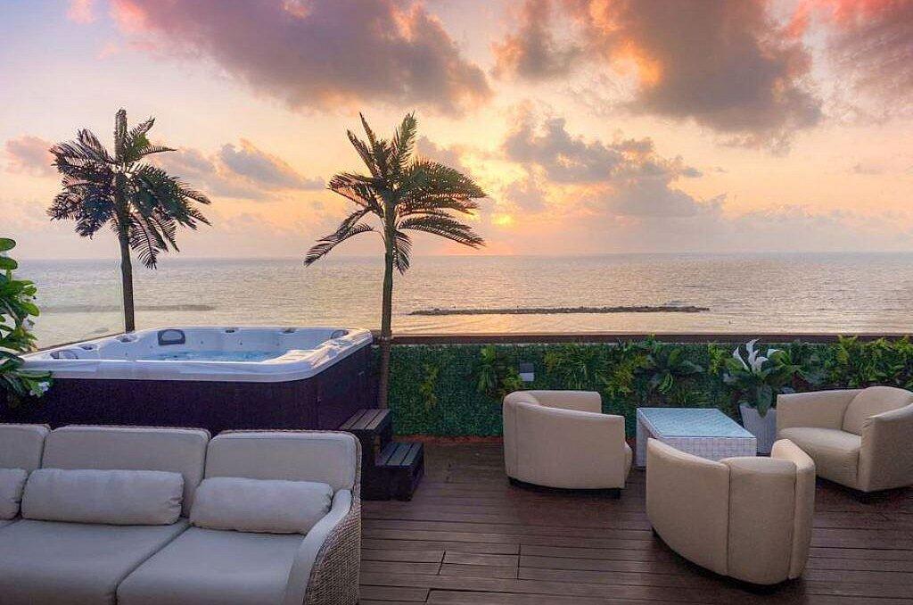 גורדונס - גג על הים מרכז  2  לופט 4 יו