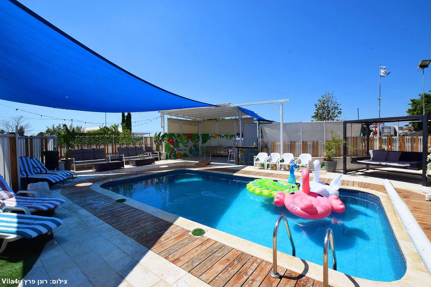 בריכת הסולטן מרכז  10  לופט 4 יו