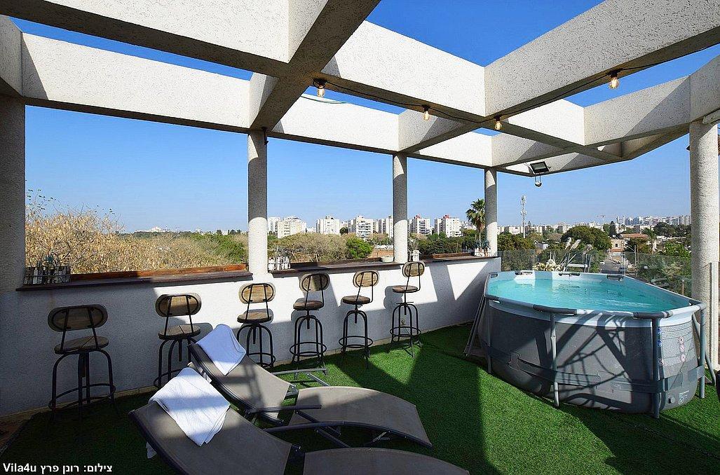 תל אביב ריזורט מרכז  2  לופט 4 יו