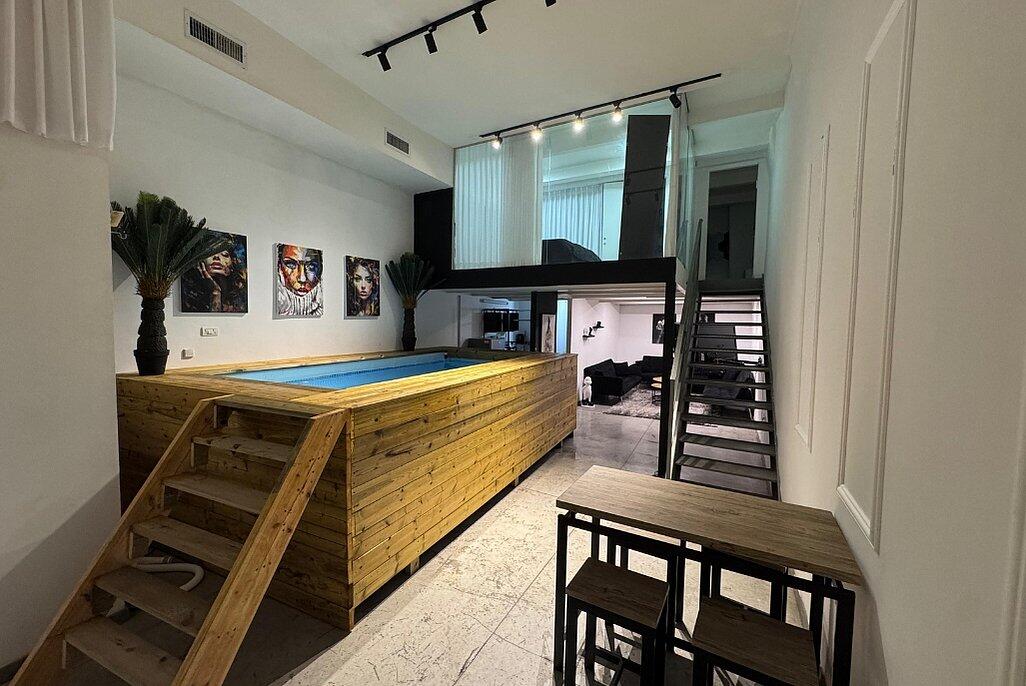 וילה אושן פלור - Ocean floor TLV מרכז  1  לופט 4 יו