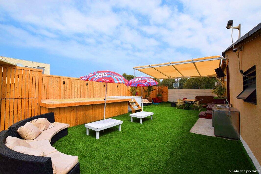 פנטהאוז על הגג מרכז  5  לופט 4 יו